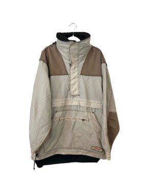 Drift Boardwear vintage men's pullover color block snowboard ski jacket size S